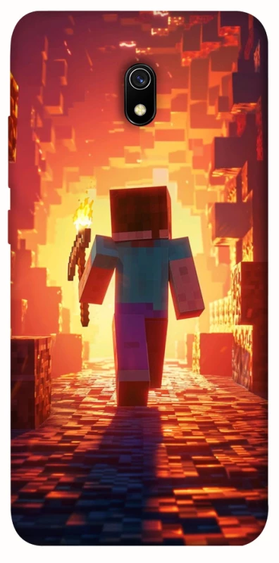Чохол на Xiaomi Redmi 8a Minecraft adventure фото 1 з 1