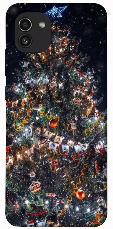 Чехол на Samsung Galaxy A03 Новогодний v28 фото 1 из 1