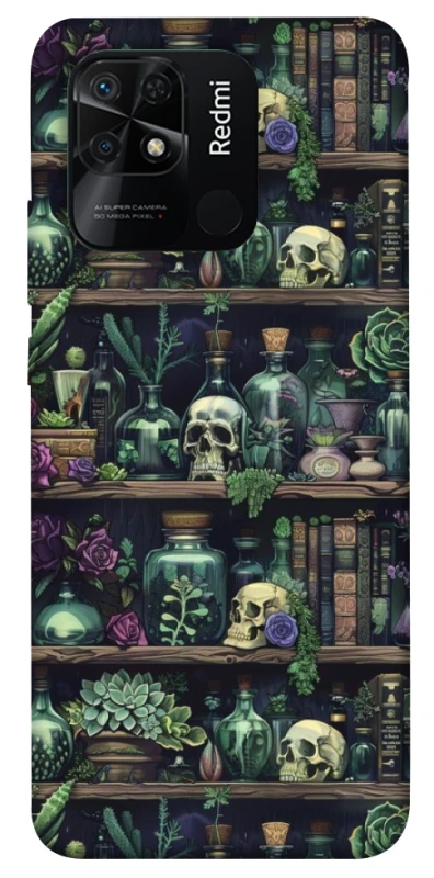 Чохол на Xiaomi Redmi 10C Bookshelf ver.1 фото 1 з 1