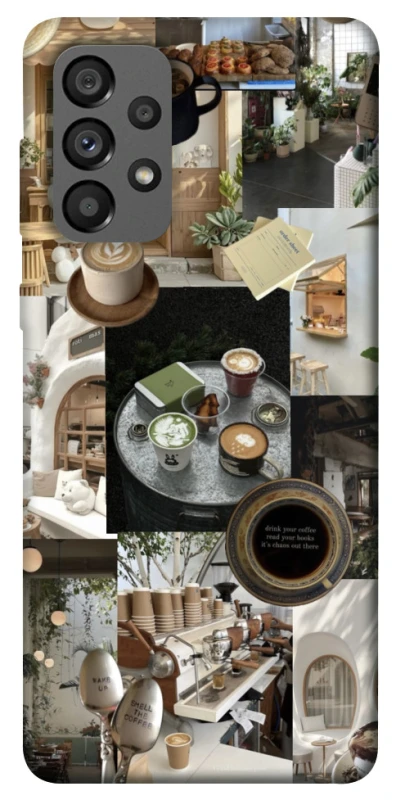 Чохол на Samsung Galaxy A73 5G Coffee collage ver.4 фото 1 з 1