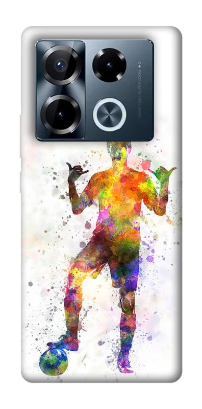 Чехол на Infinix Note 40 Pro 4G Football Player v3 фото 1 из 1