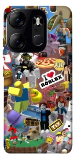 Чехол на Tecno Spark Go 2023 Roblox collage ver.5 фото 1 из 1