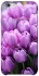 Чохол на Apple iPhone 6/6s (4.7") Фіолетові тюльпани фото 1 з 1