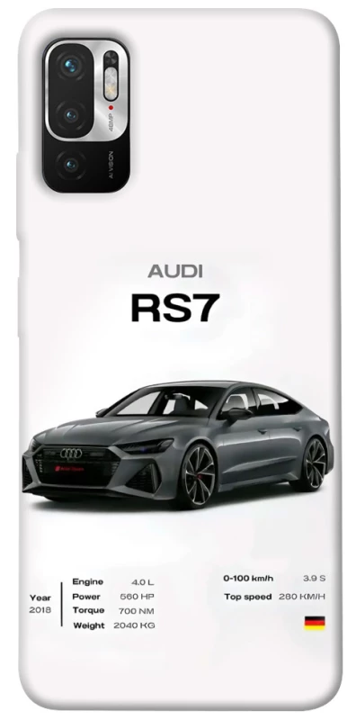 Чехол на Xiaomi Redmi Note 10 5G Audi RS7 фото 1 из 1