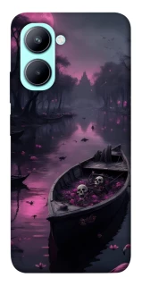 Чохол на Realme C33 Boat and flamingo фото 1 з 1