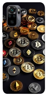 Чехол на Xiaomi Poco M5s Many coins фото 1 из 1