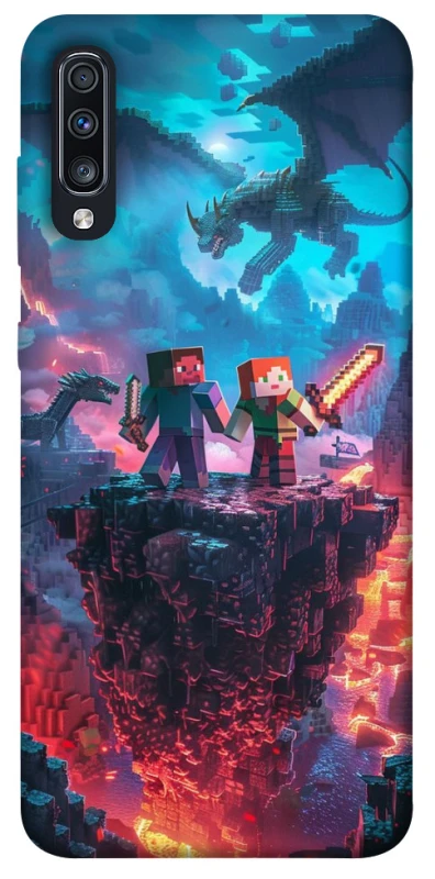 Чохол на Samsung Galaxy A70 (A705F) Minecraft v3 фото 1 з 1