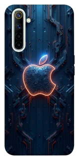 Чехол на Realme 6 Apple logo ver.1 фото 1 из 1