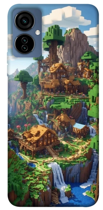 Чехол на TECNO Camon 19 Neo Minecraft universe фото 1 из 1