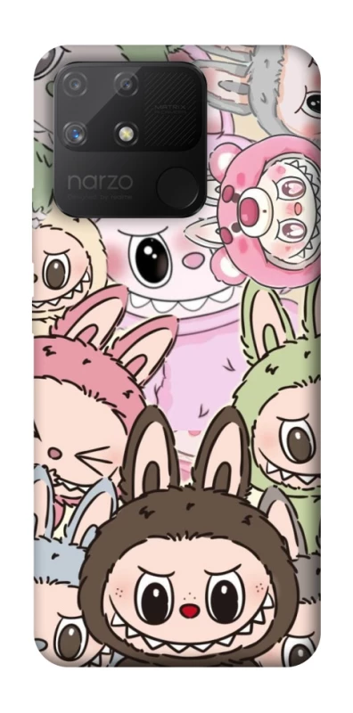 Чехол на Realme Narzo 50A All Labubu 3 фото 1 из 1