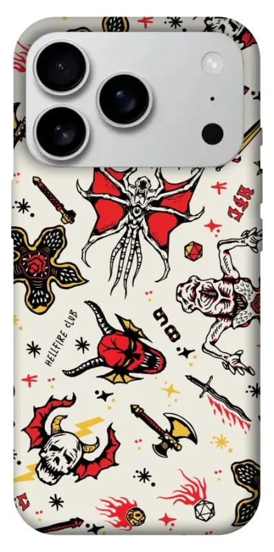 Чехол на Apple iPhone 18 Pro Max Stranger Things ver.2 фото 1 из 1