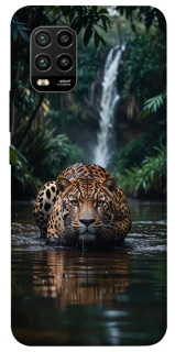 Чехол на Xiaomi Mi 10 Lite Leopard in water фото 1 из 1