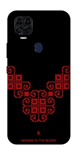 Чохол на ZTE Blade v2020 Чорно-червона вишиванка фото 1 з 1