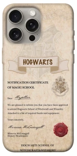 Чохол The Hogwarts acceptance letter фото 1 з 1