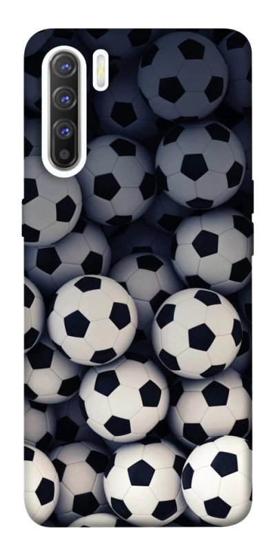Чохол на Oppo Reno 3 Футбольні м'ячи фото 1 з 1