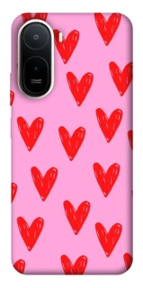 Чехол на Xiaomi Redmi A7 Pro 4G Red hearts 2 фото 1 из 2