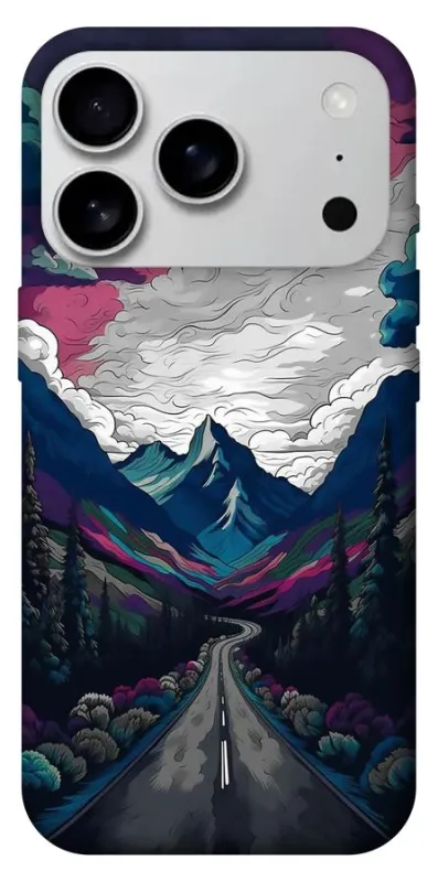 Чехол на Apple iPhone 18 Pro Max Нарисованные горы фото 1 из 1