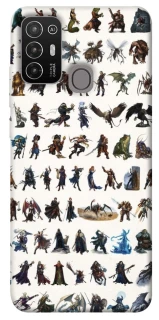 Чехол на ZTE Blade A52 Character Selection фото 1 из 1