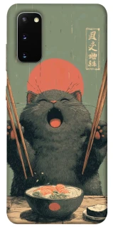 Чохол на Samsung Galaxy S20 Hungry Cat фото 1 з 1