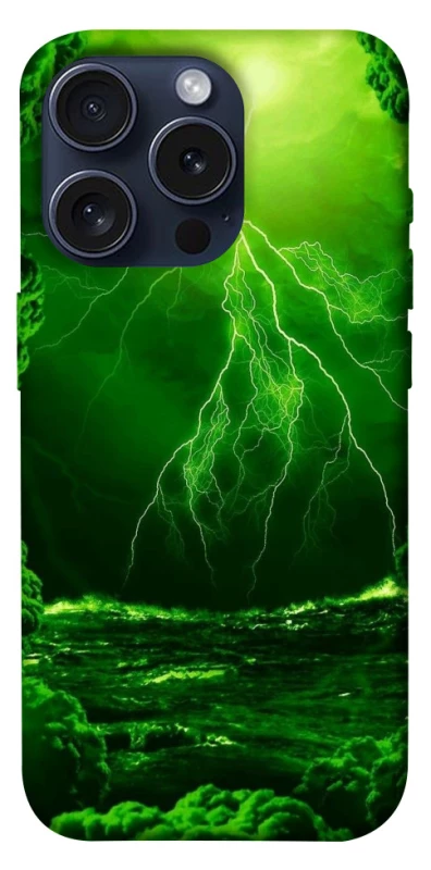 Чохол на Apple iPhone 15 Pro (6.1") Блискавка v2 фото 1 з 1