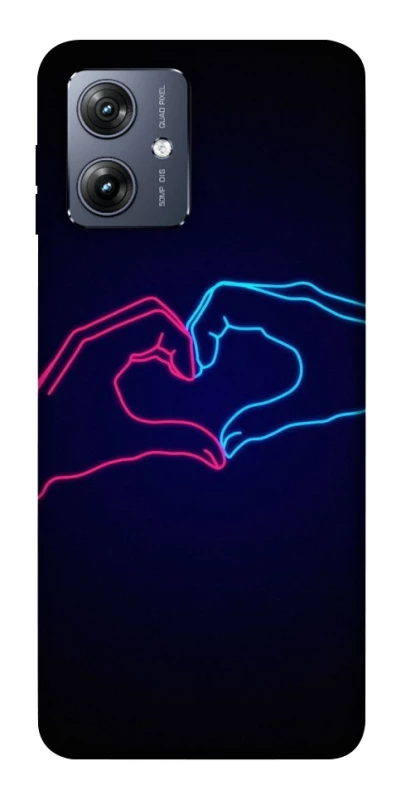Чохол на Motorola Moto G54 Neon love фото 1 Чохол на Motorola Moto G54 Neon love фото 1 з 1