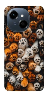 Чехол на TECNO Spark Go 1 Сat paws фото 1 из 1