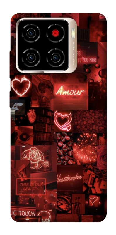 Чохол на ZTE Blade A56 Love collage ver.6 фото 1 з 1