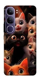 Чохол на Vivo Y300 happy cats фото 1 з 1