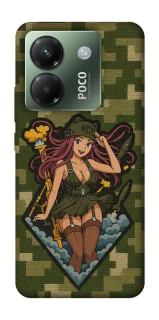Чохол на Xiaomi Poco M7 pro 5G Military Waifu фото 1 з 1
