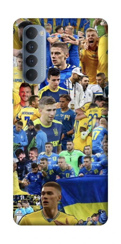 Чохол на Oppo Reno 4 Pro UA-Football ver.6 фото 1 з 1