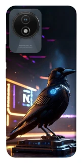 Чехол на Vivo Y02 Cyber Raven фото 1 из 1