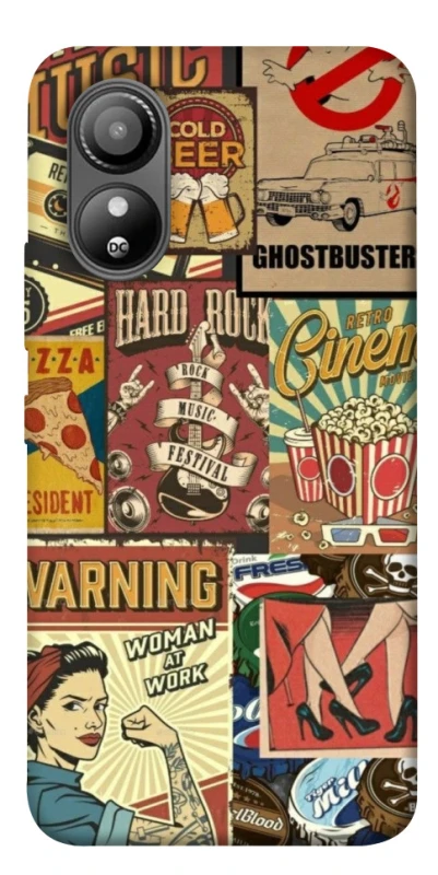 Чохол на ZTE Blade L220 Retro collage ver.2 фото 1 з 1