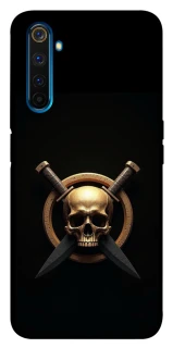 Чохол на Realme 6 Pro Golden Skull фото 1 з 1