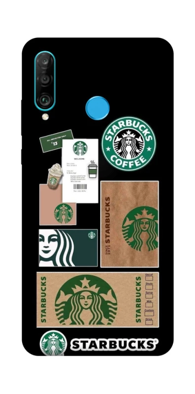 Чохол на Huawei P30 lite Starbucks coffee фото 1 з 1