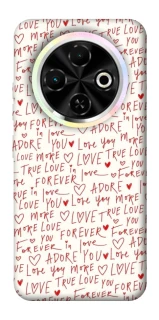 Чохол на TECNO Spark 30C Love aesthetic ver.4 фото 1 з 1