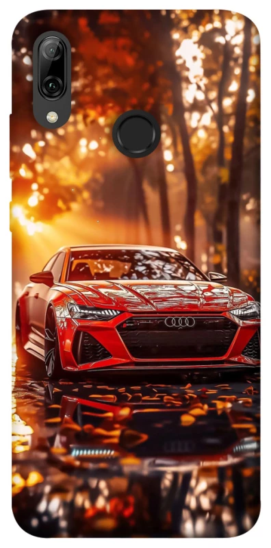Чехол на Huawei P Smart (2019) Audi at sunset фото 1 из 1