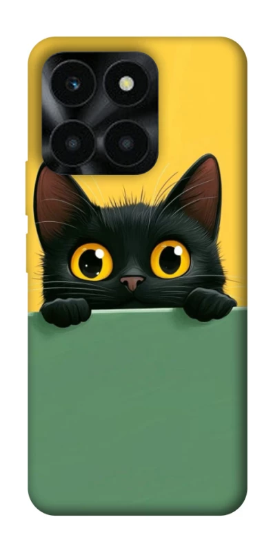 Чохол на Huawei Honor X6a Black cat v2 фото 1 з 1