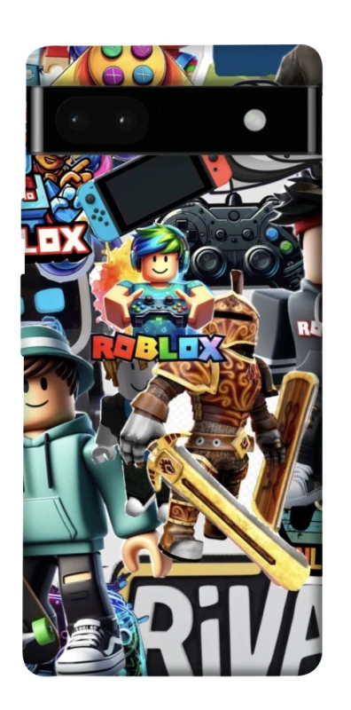 Чохол на Google Pixel 6a Roblox collage ver.1 фото 1 з 1