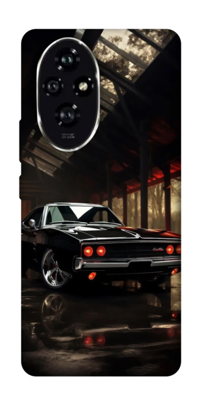 Чохол на Honor 200 Black classic car фото 1 з 1