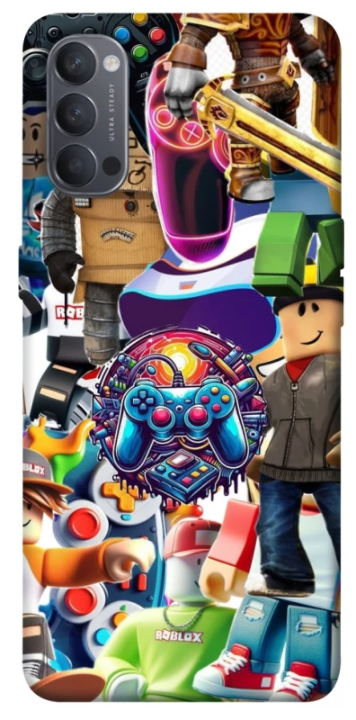 Чехол на Oppo Reno 4 Roblox controller chaos фото 1 из 1