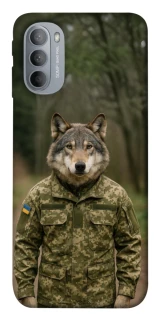Чохол на Motorola Moto G31 Вовк захисник фото 1 з 1