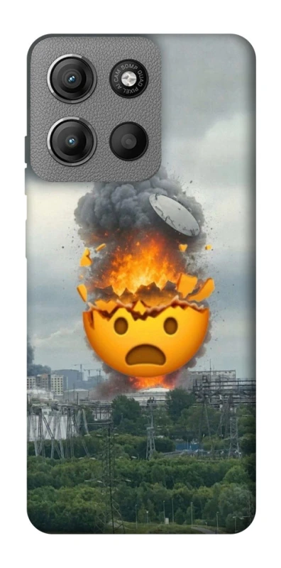 Чохол на Motorola Moto G15 4G Moscow never sleeps ver.2 фото 1 з 1