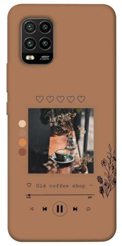 Чехол на Xiaomi Mi 10 Lite Coffee player фото 1 из 1