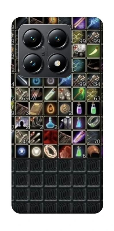 Чохол на Xiaomi 14T Inventory menu ver.2 фото 1 з 1