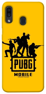 Чехол на Samsung Galaxy A20 / A30 Pubg logo ver.2 фото 1 из 1