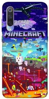 Чехол на Xiaomi Mi 9 Minecraft world фото 1 из 1