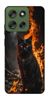 Чохол на Motorola Moto G56 5G Вогняний кіт фото 1 з 1