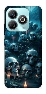 Чехол на ZTE Blade A75 4G Skulls v3 фото 1 из 1