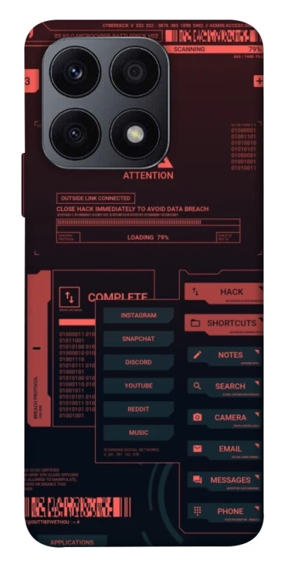 Чохол на Huawei Honor X8a Attention фото 1 з 1