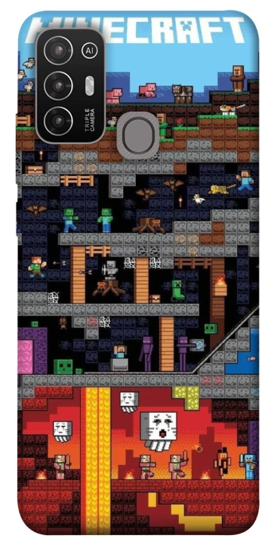 Чохол на ZTE Blade A52 Minecraft фото 1 з 1